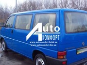 Задний салон,  левое стекло на Volkswagen Transporter Т-4 (Фольксваген 