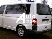 Задний салон,  левое стекло на Volkswagen Transporter Т-5 (короткая баз