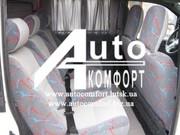 Шторки в Volkswagen Caddy,  Fiat Doblo,  Peugeot Partner серые