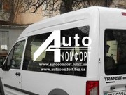 Задний салон,  левое окно,  (длин. база) Ford Transit (Tourneo) Connect 