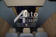 Шторы авто-ные в Mercedes-Benz Sprinter,  VW Crafter 2006- средняя база