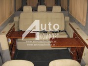 Перетяжка (переоборудование) салона Mercedes-Benz Sprinter (Мерседес-Б