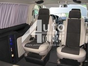 Перетяжка (переоборудование) салона Volkswagen T-5 (Фольксваген Трансп