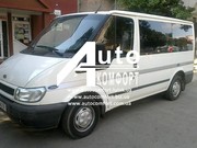 Передний салон,  короткая база,  левое стекло на Ford Transit 2000- 