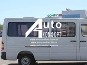 Средняя база,  задний салон правое окно на Mercedes-Benz Sprinter 95-06