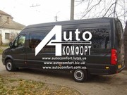 Установка (врезка) автостекол на Mercedes-Benz Sprinter (06-),  VW