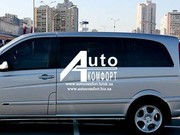 Передний салон,  левое стекло на автомобиль Mercedes-Benz Vito 04- 