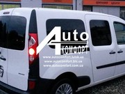 Задний салон правое окно,  длинная база на автомобиль Renault Kangoo 08