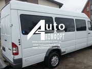 Задний салон,  правое окно на Mercedes-Benz Sprinter (1995-2006