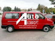 Установка (врезка) автостекла на автомобиль Volkswagen Transporter Т-4