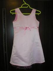 Платье детское,  розовое